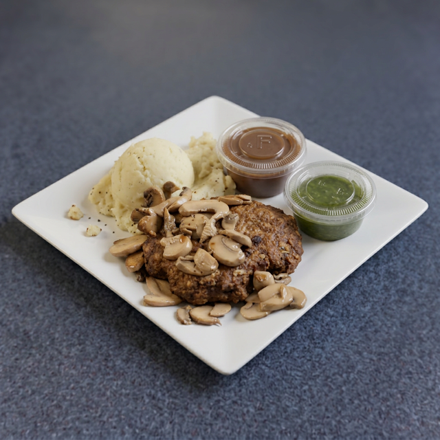 Salisbury Steak.