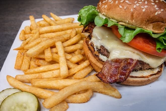 Chipotle Bacon Cheeseburger.