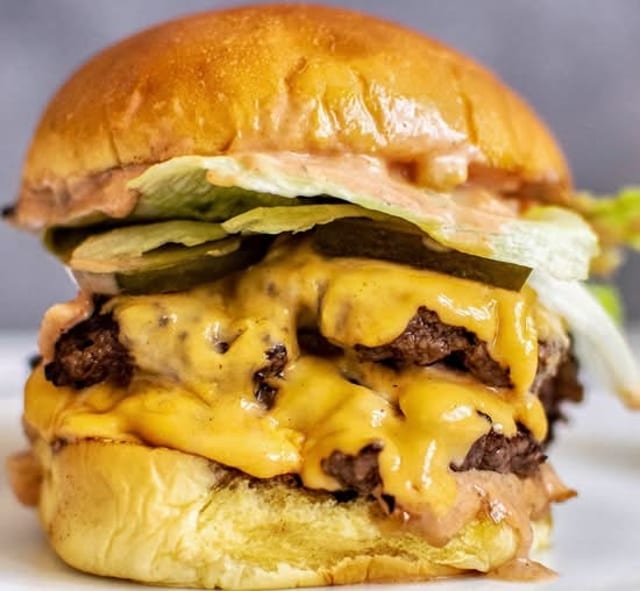 Ollie's Double Smashburger.