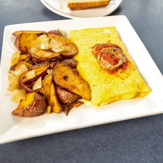 Sausage & Peppers Omelette